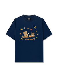 Áo Thun Relaxed Fit Autumn Vibes Autumn Leaves