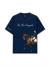 Áo Thun Relaxed Fit Old Money Horse Riding