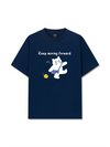 Áo Thun Relaxed Fit Animal Mood Keep Moving Forward
