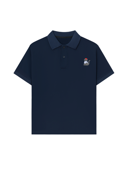 Áo Polo Nữ/ Áo Polo Relaxed Fit Paris Painter Cat