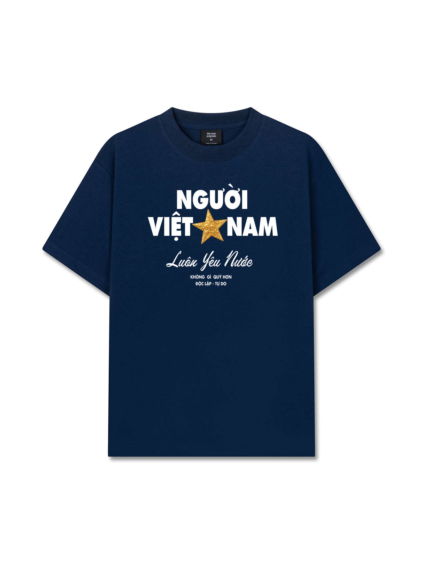 Áo Thun Relaxed Fit Người Việt Nam - Luôn Yêu Nước