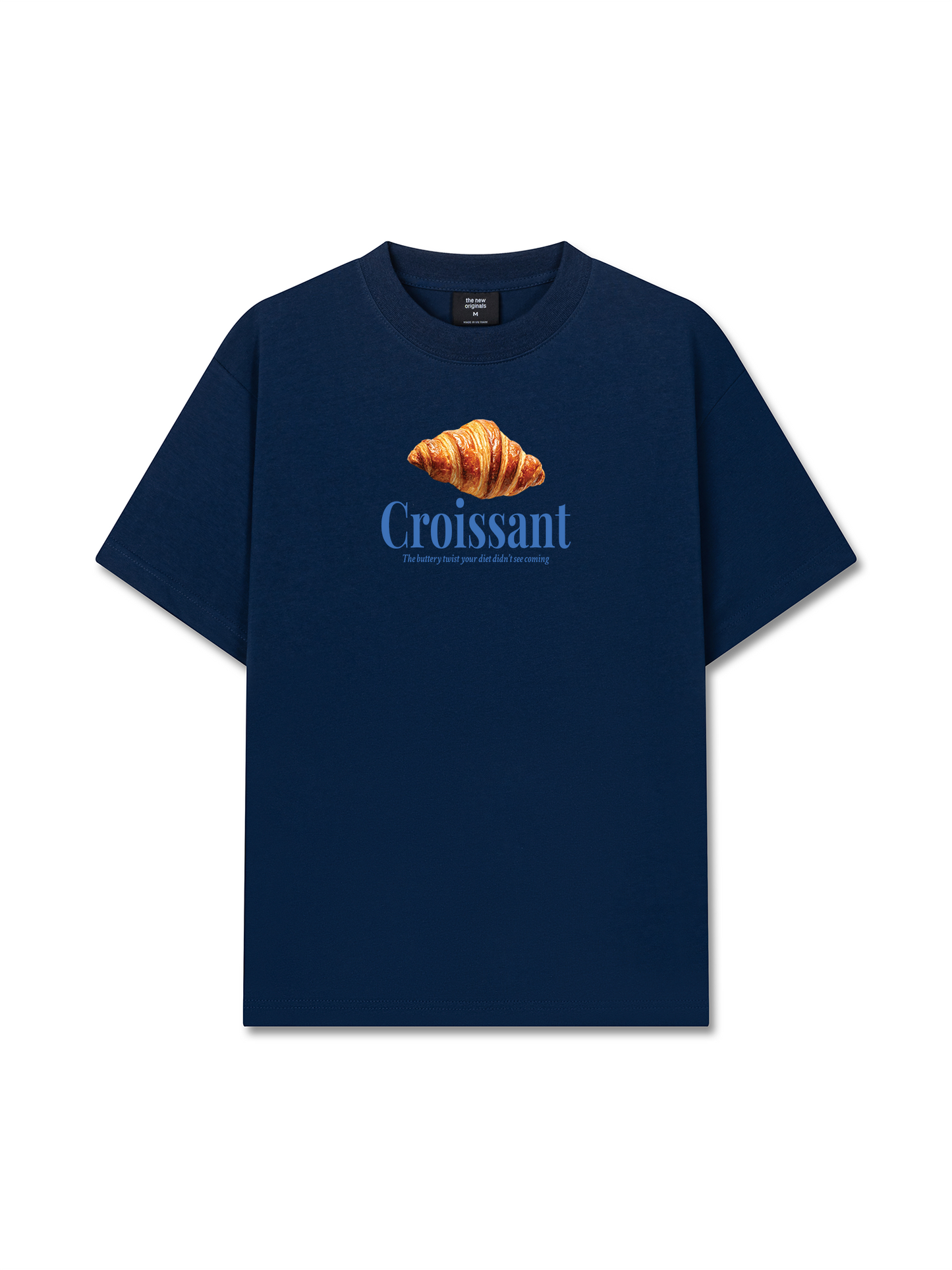 Áo Thun Relaxed Fit Croissant Quote