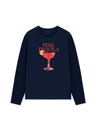 Áo Thun Dài Tay Fresh Pink Tequila
