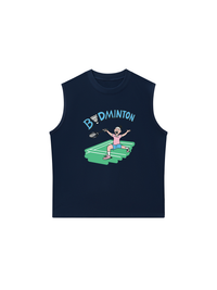 Áo Ba Lỗ Relaxed Fit Badminton