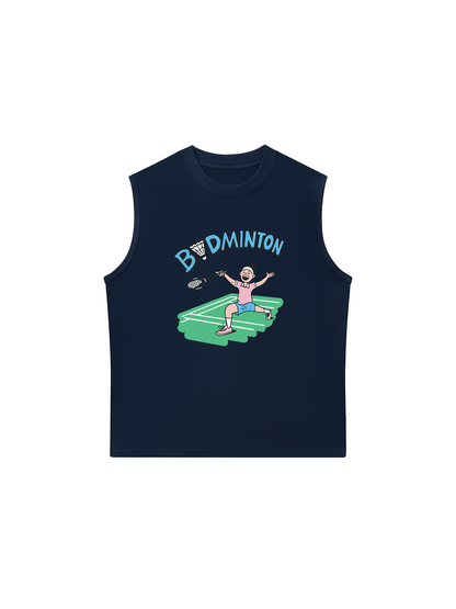 Áo Ba Lỗ Relaxed Fit Badminton