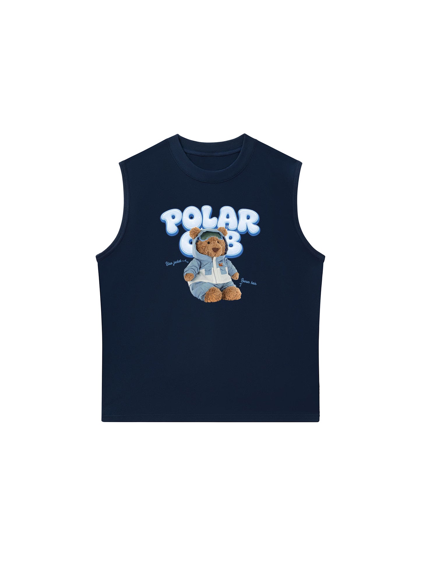 Áo Ba Lỗ Relaxed Fit Teddy Land Solar Cub