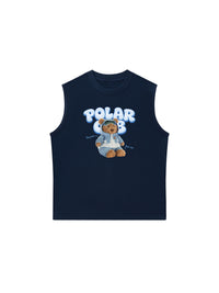 Áo Ba Lỗ Relaxed Fit Teddy Land Solar Cub