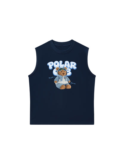 Áo Ba Lỗ Relaxed Fit Teddy Land Solar Cub