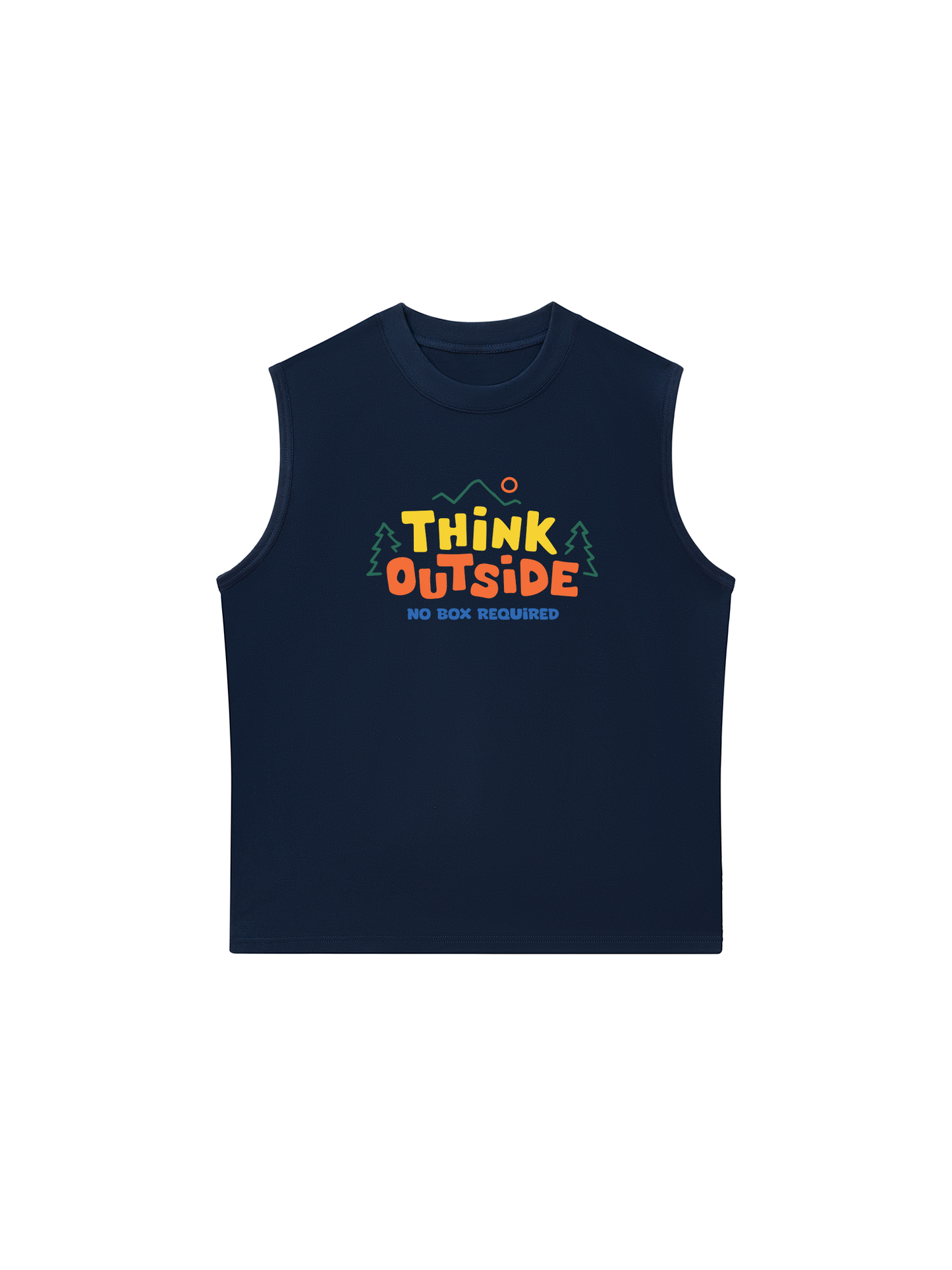 Áo Ba Lỗ Relaxed Fit Think Outside