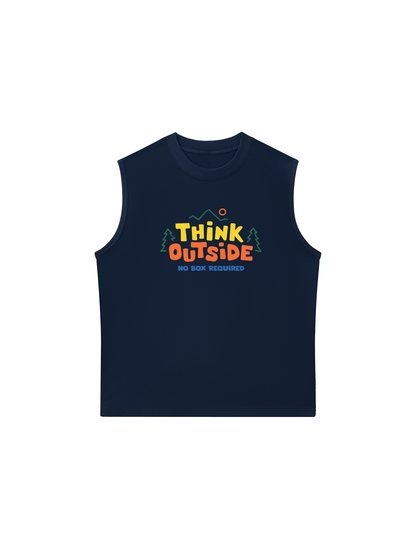 Áo Ba Lỗ Relaxed Fit Think Outside