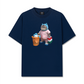 Áo Thun Relaxed Fit Animal Mood Mommy Meow