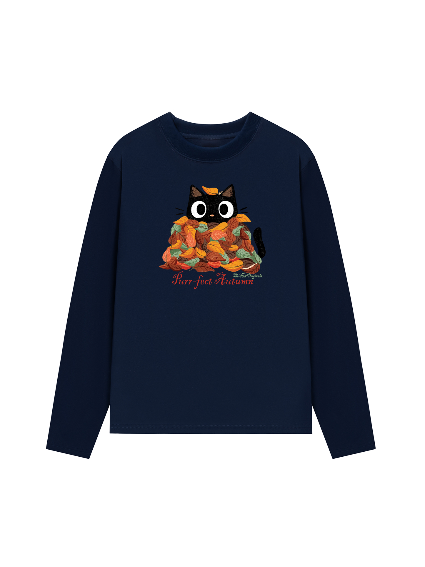 Áo Thun Dài Tay Purr-fect Autumn