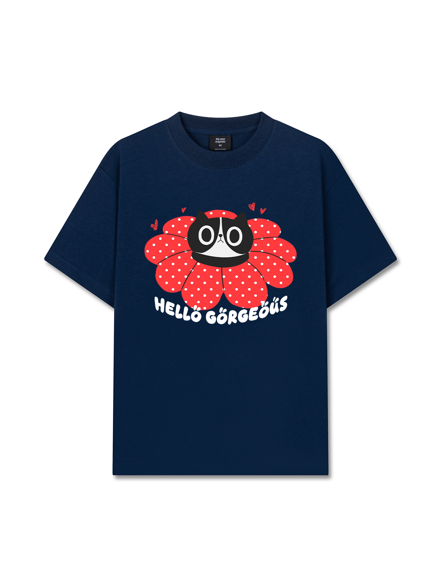 Áo Thun Relaxed Fit Daily Cuties Hello Gorgeous