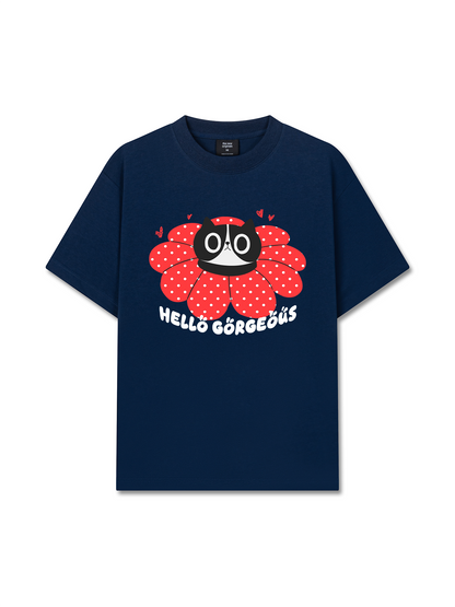 Áo Thun Relaxed Fit Daily Cuties Hello Gorgeous