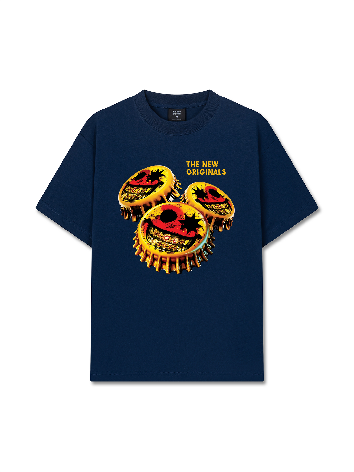 Áo Thun Relaxed Fit Gangster Smile Cap Art