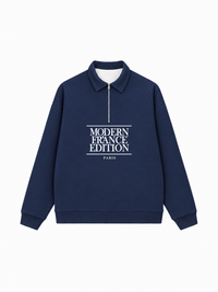 Áo Sweater Polo Nỉ Hai Da PARIS MODERN EDITION - PARIS