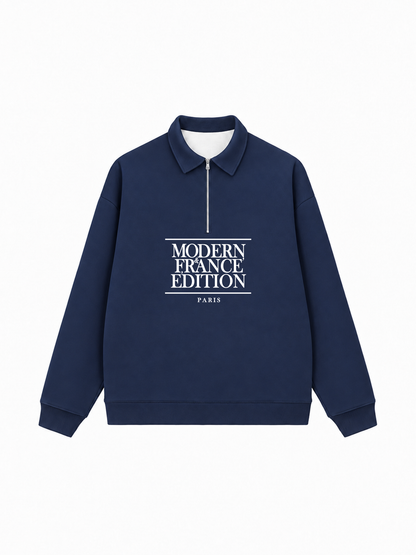 Áo Sweater Polo Nỉ Hai Da PARIS MODERN EDITION - PARIS