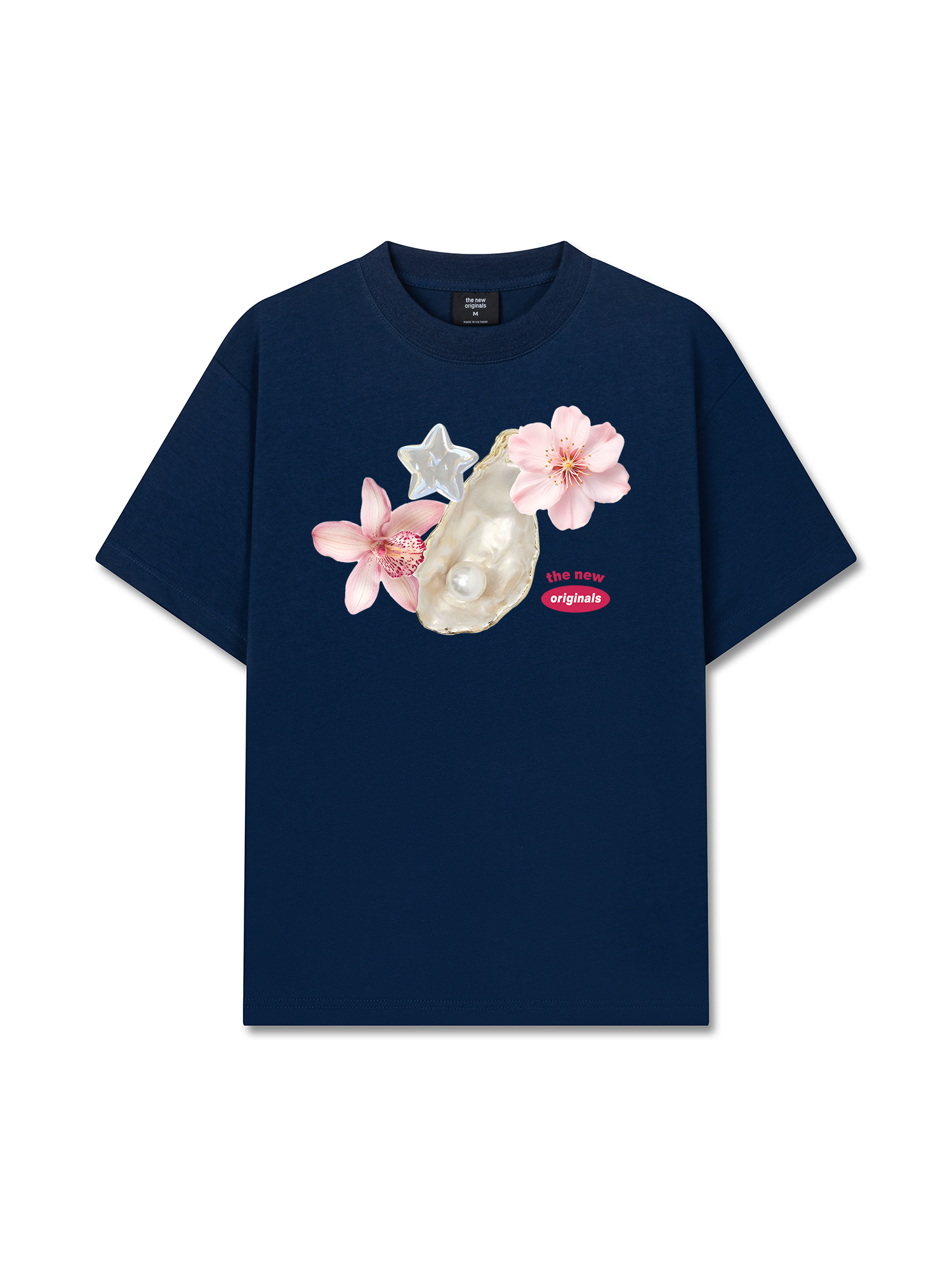 Áo Thun Relaxed Fit Pearl Bloom