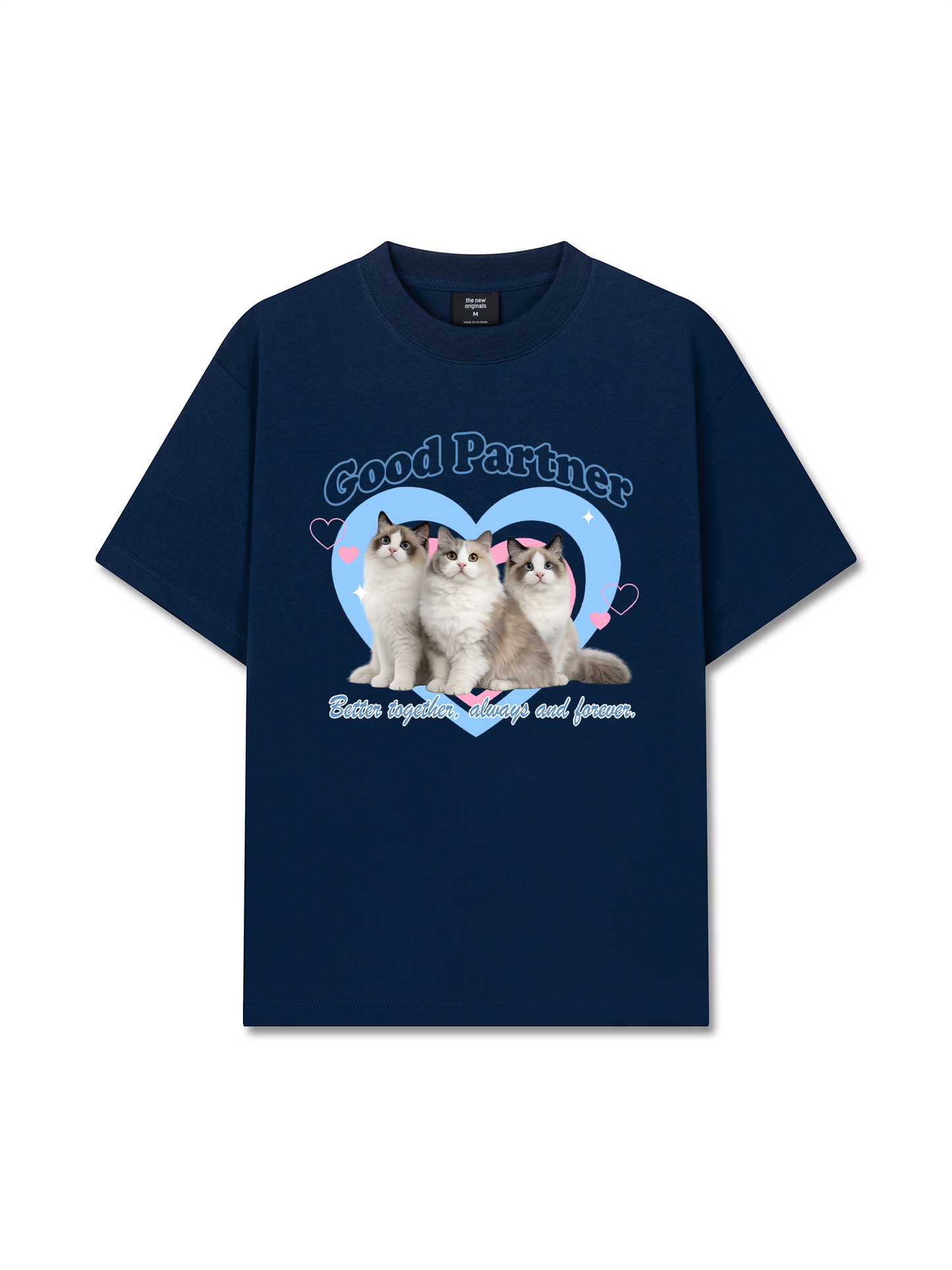 Áo Thun Relaxed Fit Daily Cuties Good Partner