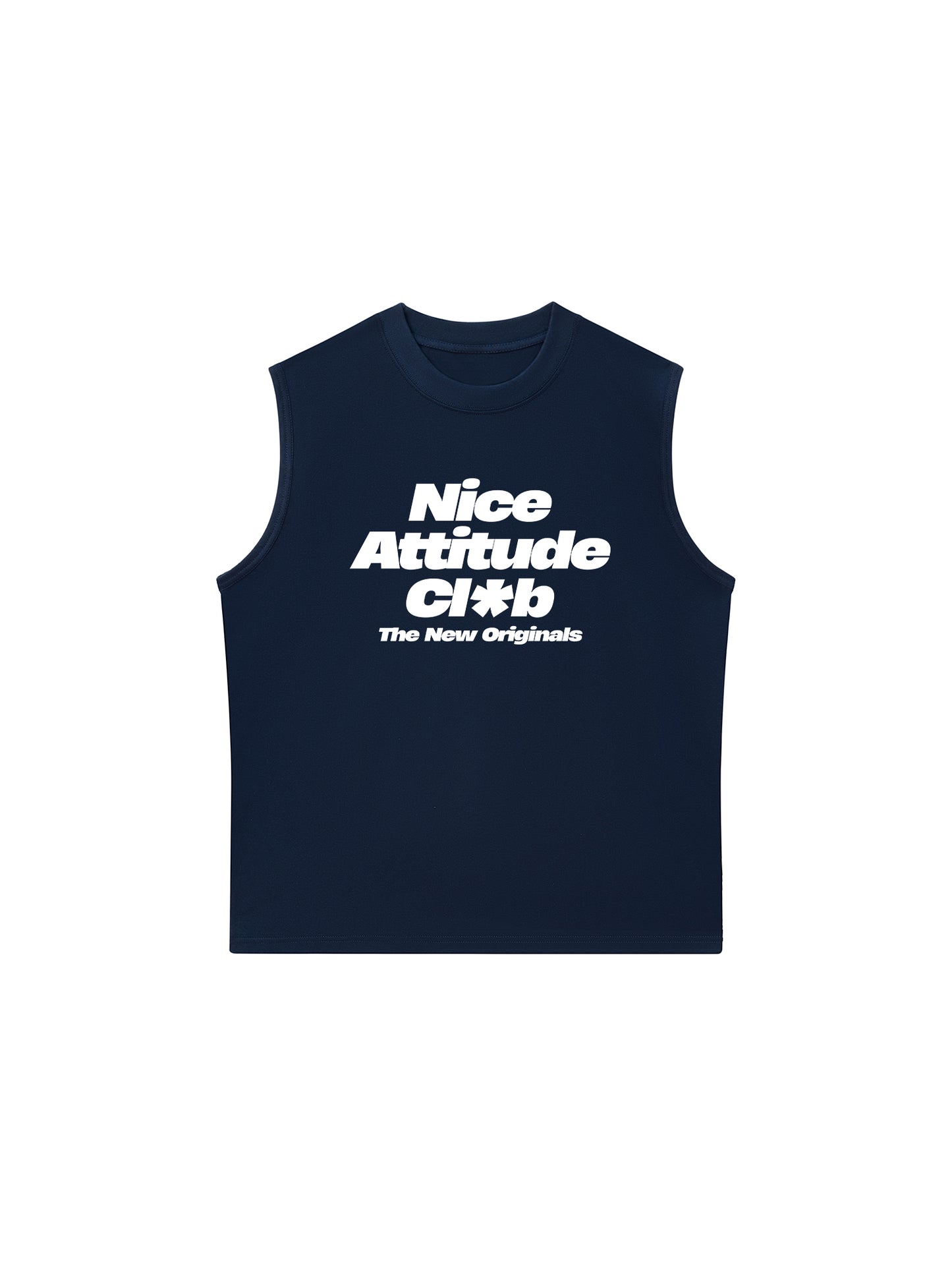 Áo Ba Lỗ Relaxed Fit  Life Vibe Nice Attitude