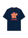 Áo Thun Relaxed Fit Summer Vibes Hawai Flower
