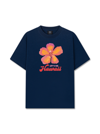 Áo Thun Relaxed Fit Summer Vibes Hawai Flower