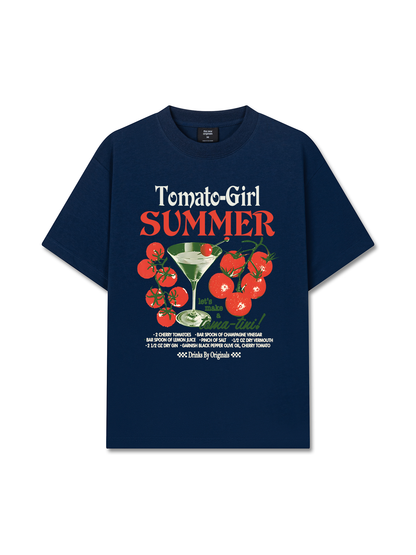 Áo Thun Relaxed Fit Suummer Vibes Tomato Girl