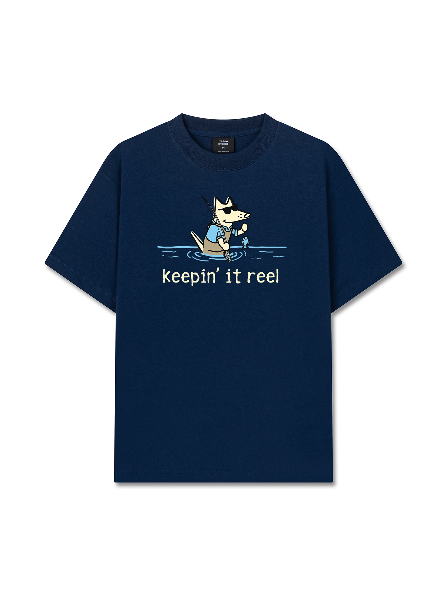 Áo Thun Relaxed Fit Go Outside Keep It Reel