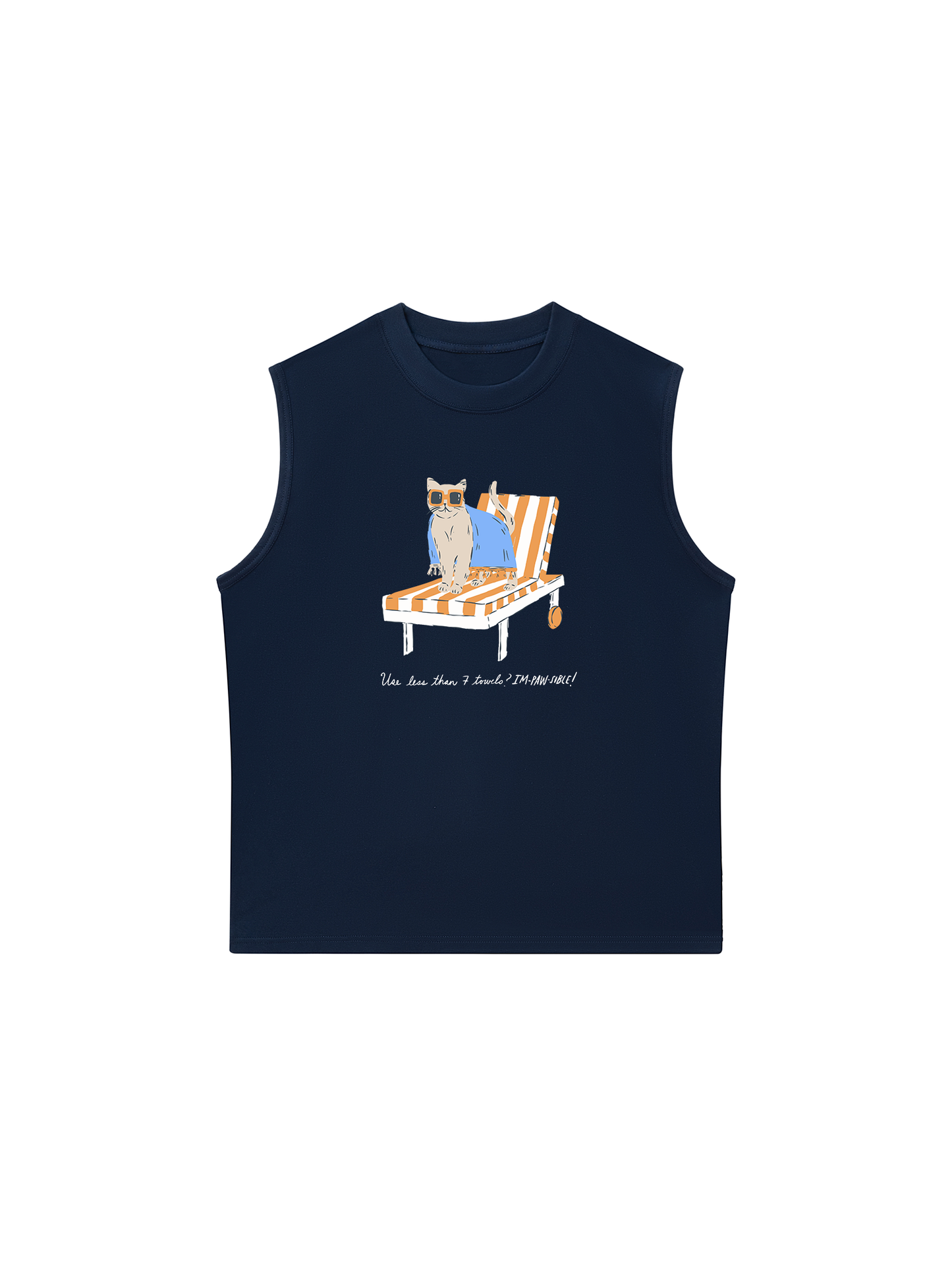 Áo Ba Lỗ Relaxed Fit Im Paw Sible