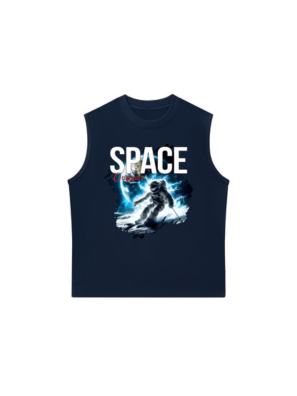 Áo Ba Lỗ Relaxed Fit Space Skier