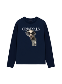 Áo Thun Dài Tay Animal Mood Fashion Dog