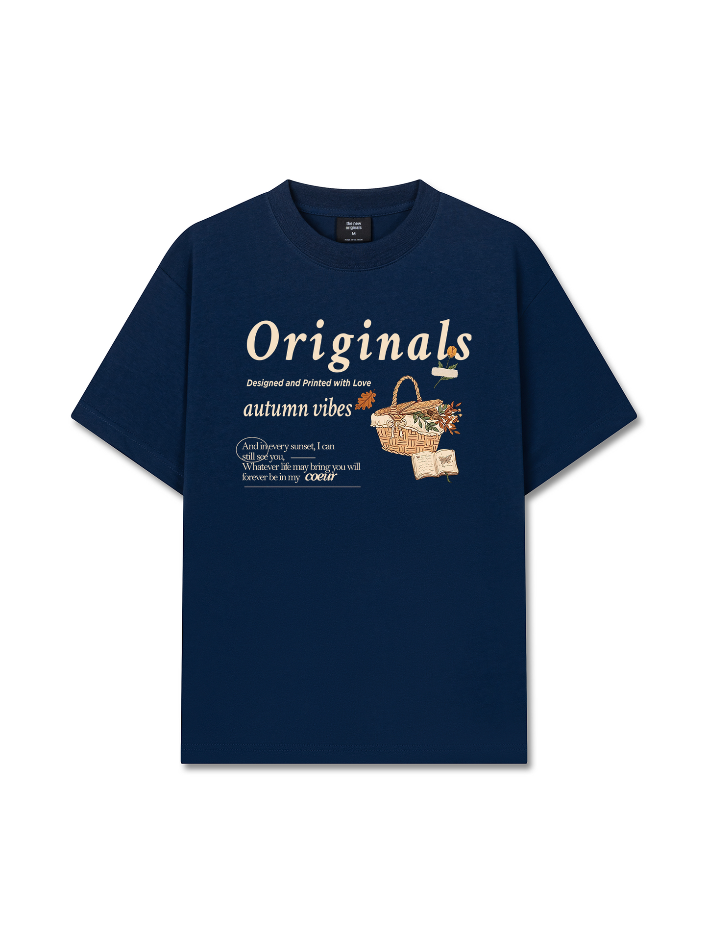 Áo Thun Relaxed Fit Autumn Vibes Originals Autumn