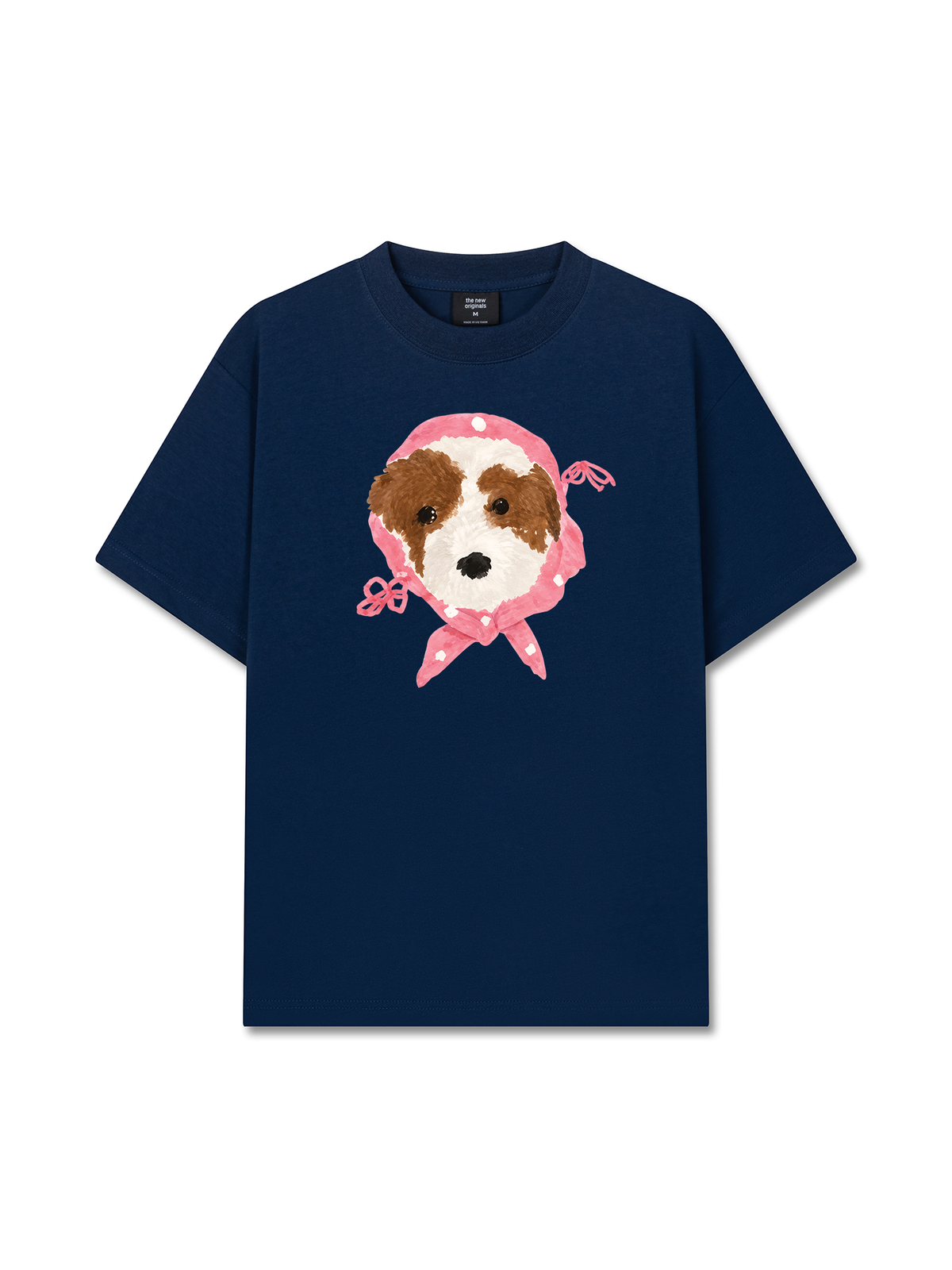 Áo Thun Relaxed Fit Pink Dots Puppy
