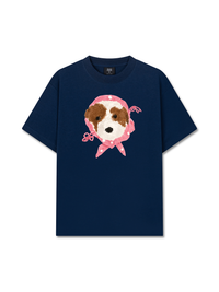 Áo Thun Relaxed Fit Pink Dots Puppy