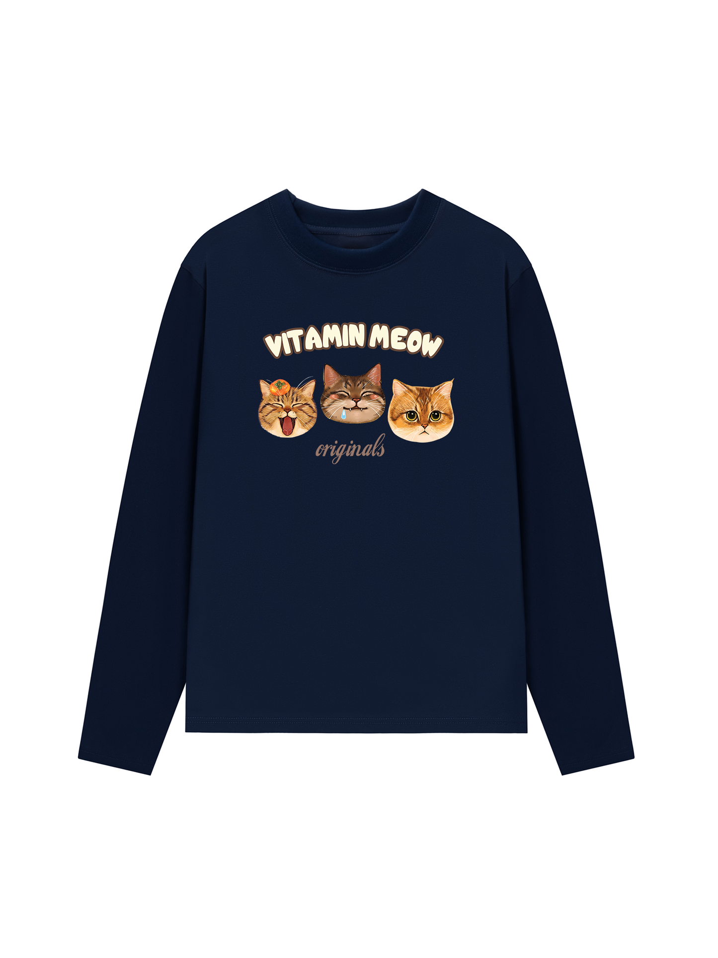 Áo Thun Dài Tay Vitamin Meow