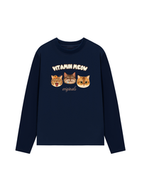Áo Thun Dài Tay Vitamin Meow