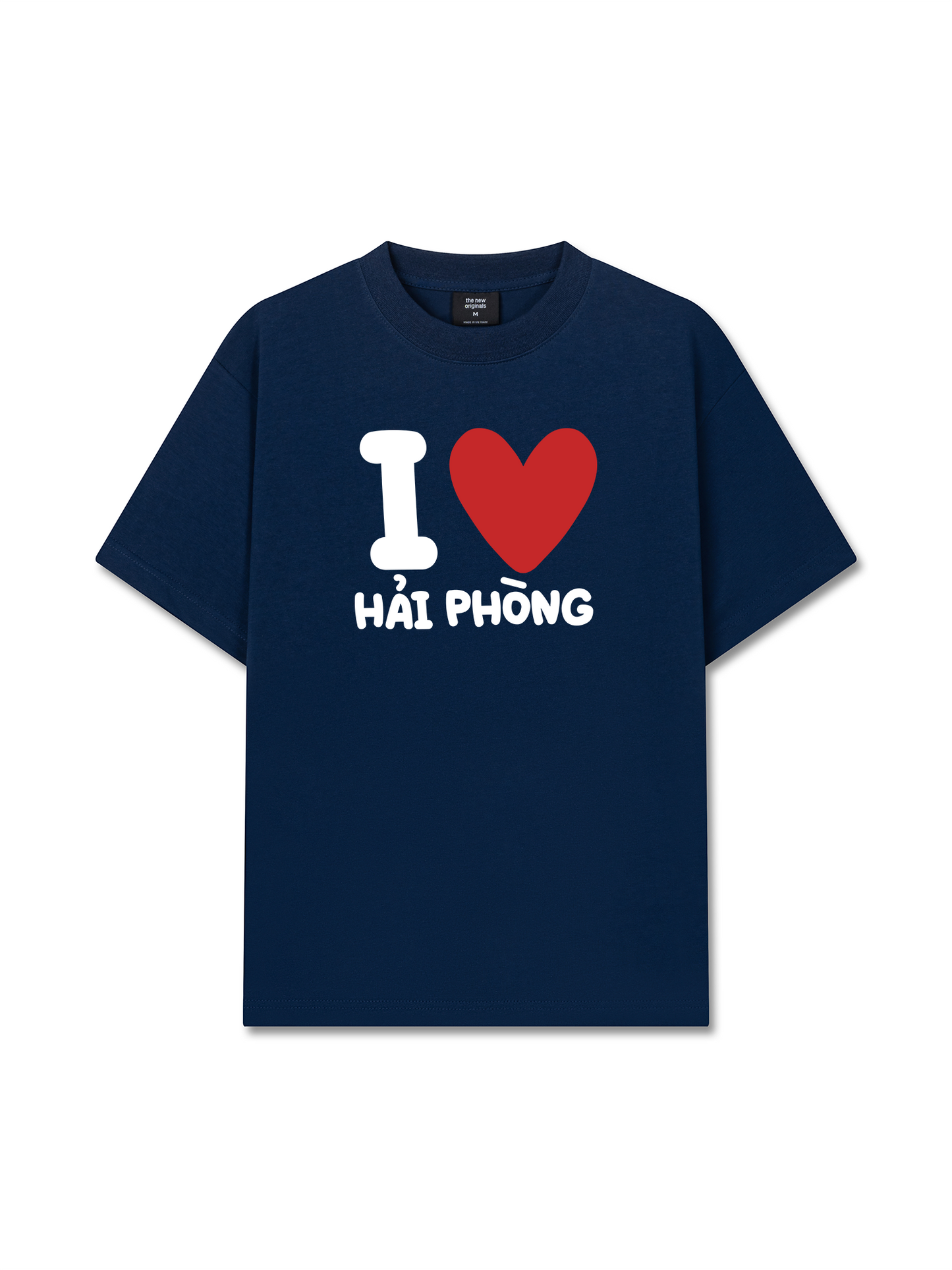 Áo Thun Relaxed Fit I Love Hải Phòng
