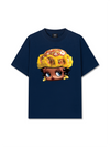 Áo Thun Relaxed Fit Flower Sun Knit Hat Cartoon Head