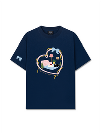 Áo Thun Relaxed Fit Daily Cuties Cat Home