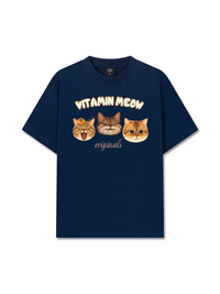 Áo Thun Relaxed Fit Vitamin Meow