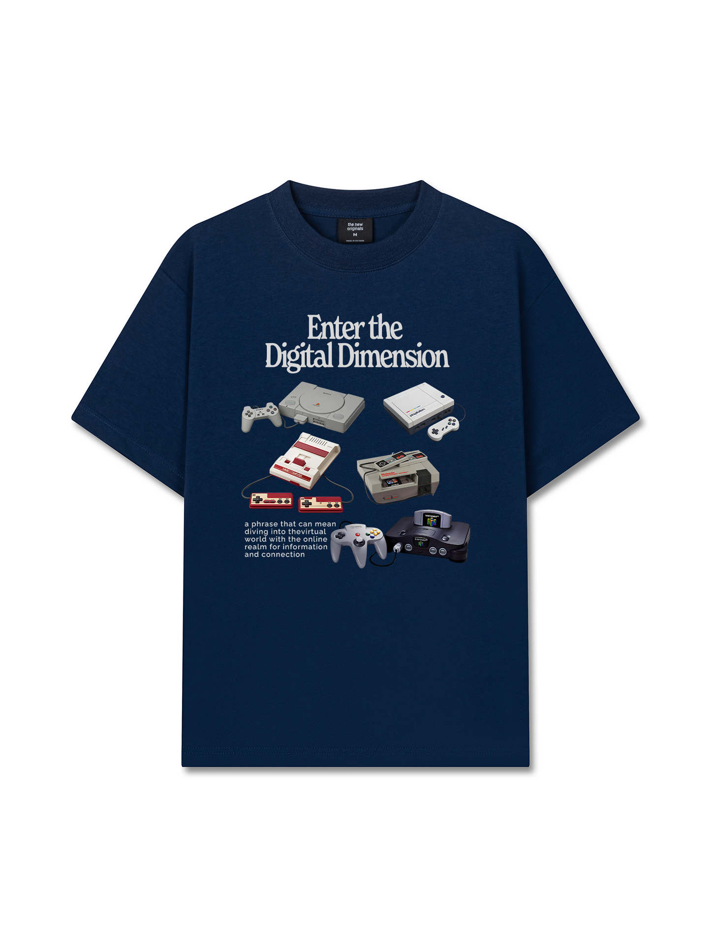 Áo Thun Relaxed Fit Enter The Digital Dimension