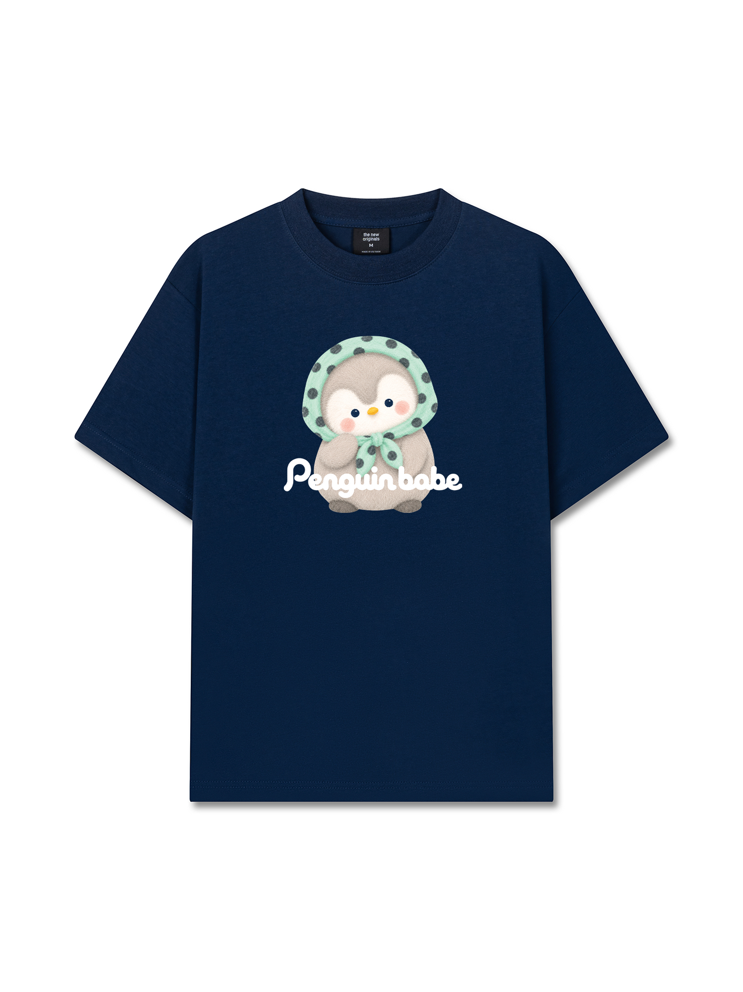 Áo Thun Relaxed Fit Penguin Babe