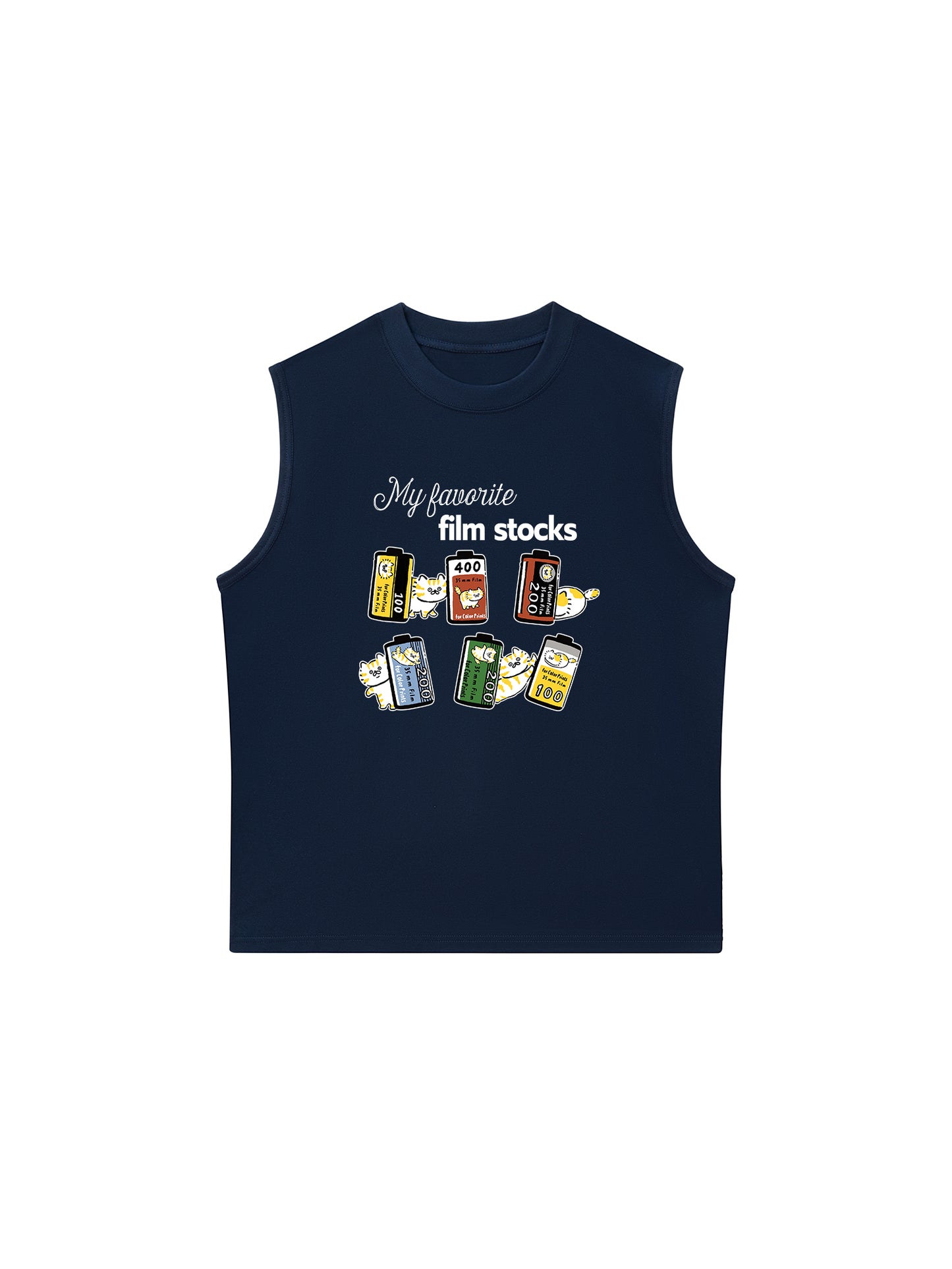 Áo Ba Lỗ Relaxed Fit My Favorite Film Stocks