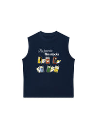 Áo Ba Lỗ Relaxed Fit My Favorite Film Stocks