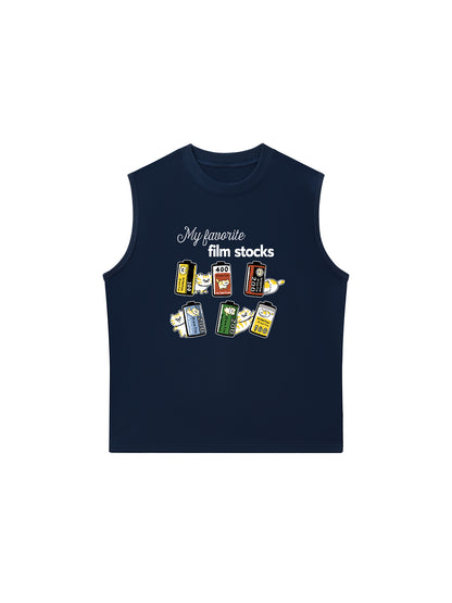 Áo Ba Lỗ Relaxed Fit My Favorite Film Stocks