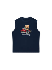 Áo Ba Lỗ Relaxed Fit Street King
