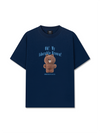 Áo Thun Relaxed Fit Teddy Land Oh My Brown