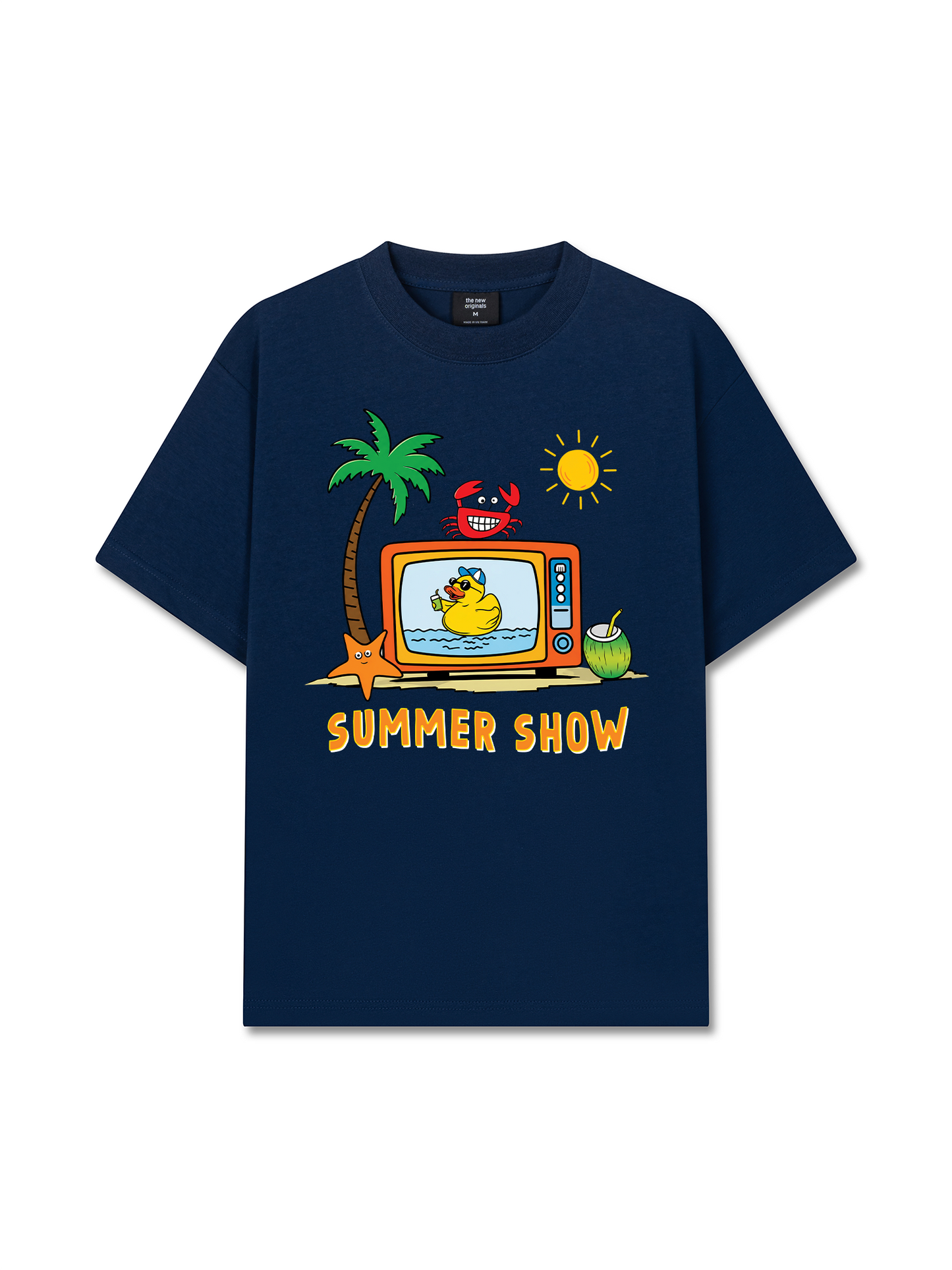 Áo Thun Relaxed Fit Summer Vibes Summer Show