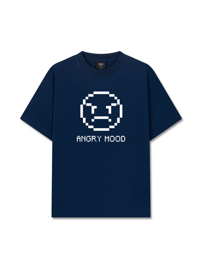Áo Thun Relaxed Fit Pixel Universe Angry Mood