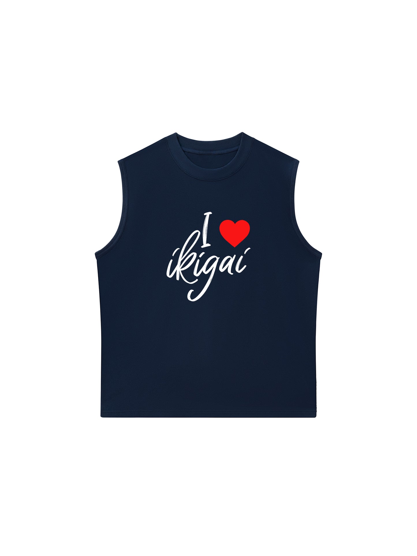 Áo Ba Lỗ Relaxed Fit I Love Ikigai